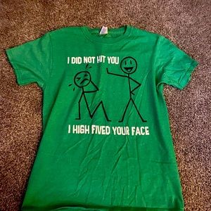 Green men’s M T-shirt